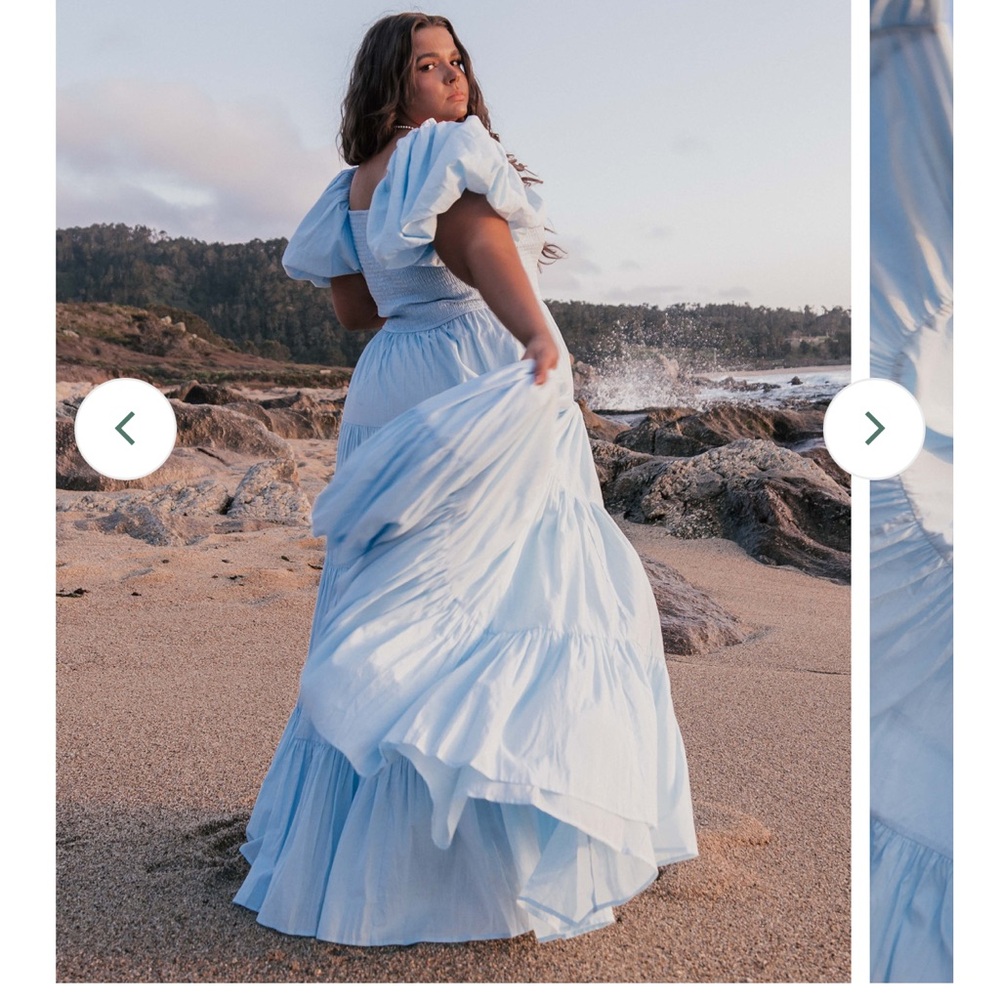 Jessakae Light Blue maxi dress